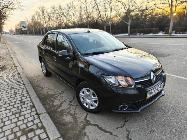 Черный Рено Логан, объемом двигателя 1.5 л и пробегом 3 тыс. км за 6150 $, фото 1 на Automoto.ua