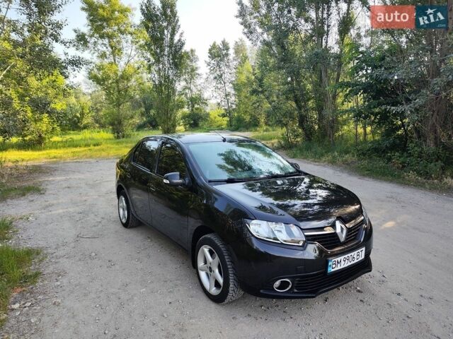 Черный Рено Логан, объемом двигателя 1.46 л и пробегом 213 тыс. км за 5700 $, фото 1 на Automoto.ua