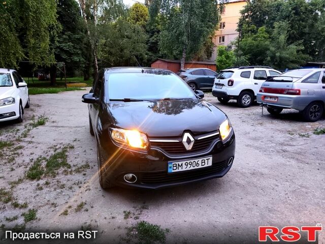Черный Рено Логан, объемом двигателя 1.5 л и пробегом 213 тыс. км за 5750 $, фото 1 на Automoto.ua