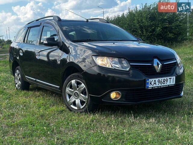 Черный Рено Логан, объемом двигателя 1.46 л и пробегом 266 тыс. км за 5899 $, фото 1 на Automoto.ua