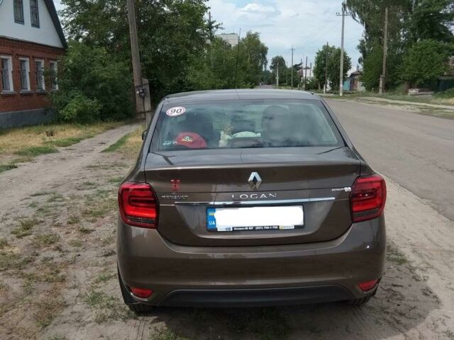 Коричневый Рено Логан, объемом двигателя 1.2 л и пробегом 2 тыс. км за 10700 $, фото 1 на Automoto.ua