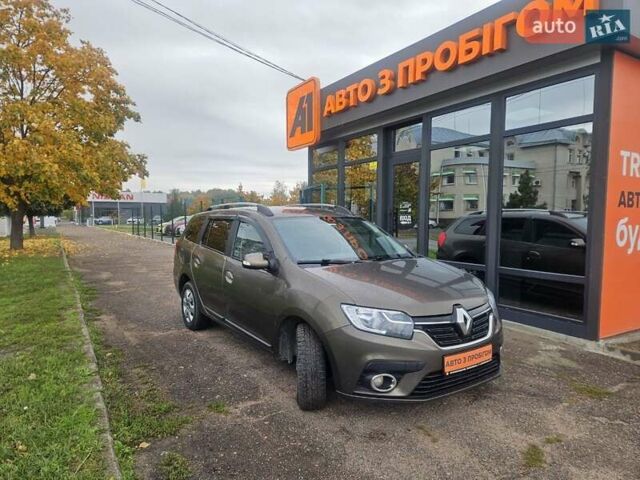Коричневый Рено Логан, объемом двигателя 1.46 л и пробегом 161 тыс. км за 12500 $, фото 1 на Automoto.ua