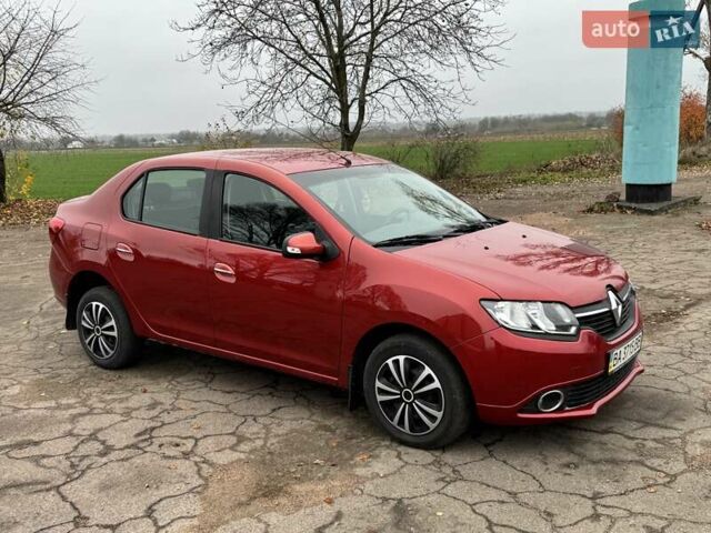 Красный Рено Логан, объемом двигателя 1.6 л и пробегом 273 тыс. км за 5550 $, фото 1 на Automoto.ua