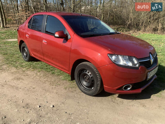 Красный Рено Логан, объемом двигателя 1.6 л и пробегом 117 тыс. км за 7400 $, фото 1 на Automoto.ua