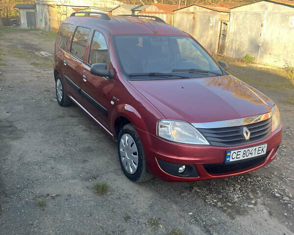 Красный Рено Логан, объемом двигателя 1.6 л и пробегом 304 тыс. км за 4950 $, фото 1 на Automoto.ua