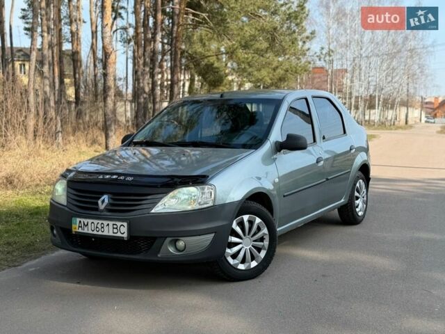 Серый Рено Логан, объемом двигателя 1.4 л и пробегом 192 тыс. км за 2999 $, фото 1 на Automoto.ua