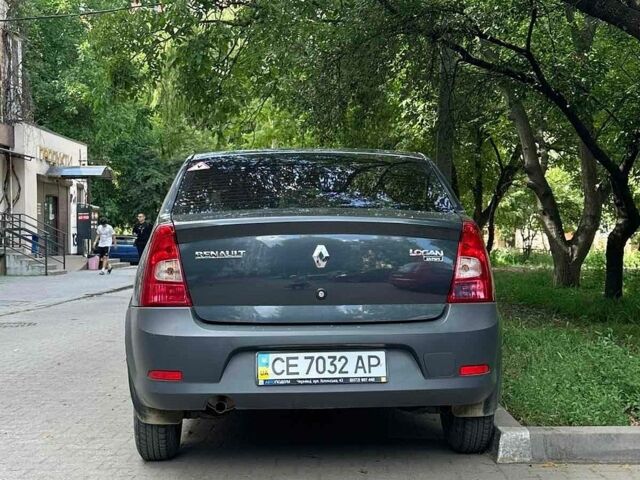 Серый Рено Логан, объемом двигателя 1.39 л и пробегом 36 тыс. км за 5500 $, фото 1 на Automoto.ua