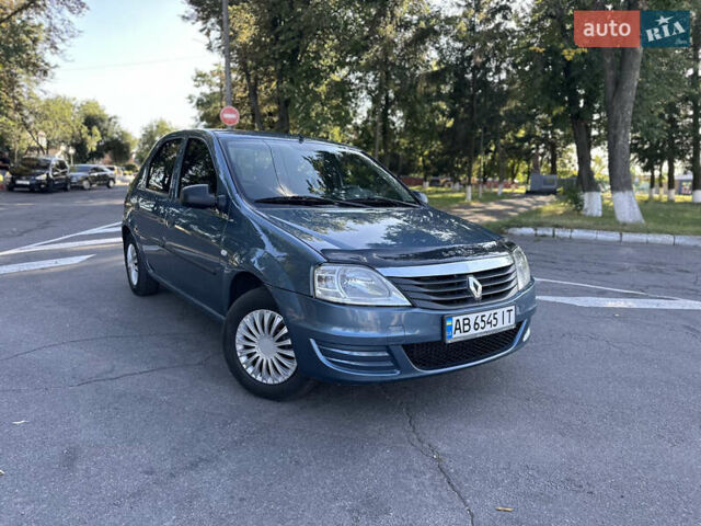 Серый Рено Логан, объемом двигателя 1.4 л и пробегом 155 тыс. км за 4999 $, фото 1 на Automoto.ua