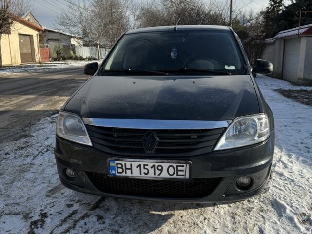 Серый Рено Логан, объемом двигателя 1.4 л и пробегом 220 тыс. км за 3500 $, фото 1 на Automoto.ua