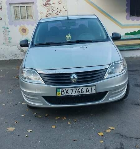 Серый Рено Логан, объемом двигателя 1.39 л и пробегом 119 тыс. км за 5500 $, фото 1 на Automoto.ua