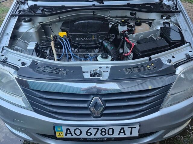 Сірий Рено Логан, об'ємом двигуна 1.4 л та пробігом 490 тис. км за 3800 $, фото 1 на Automoto.ua