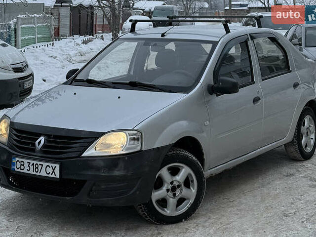 Серый Рено Логан, объемом двигателя 1.39 л и пробегом 245 тыс. км за 2950 $, фото 1 на Automoto.ua