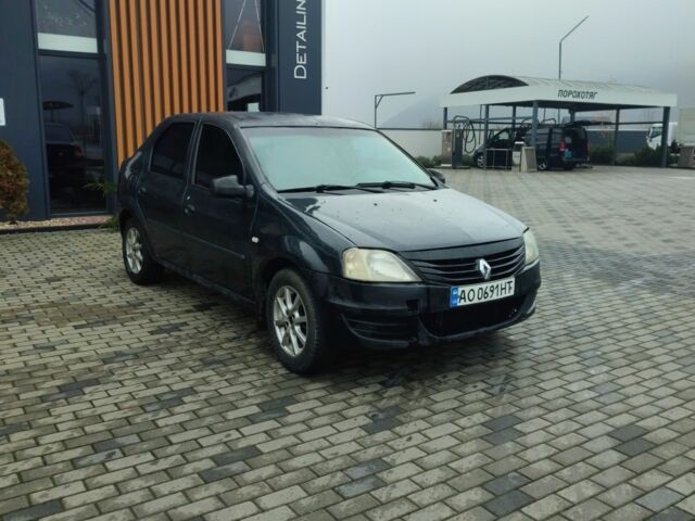 Серый Рено Логан, объемом двигателя 1.4 л и пробегом 200 тыс. км за 1499 $, фото 1 на Automoto.ua