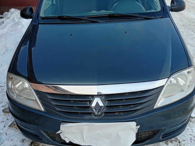 Серый Рено Логан, объемом двигателя 1.4 л и пробегом 241 тыс. км за 4500 $, фото 1 на Automoto.ua