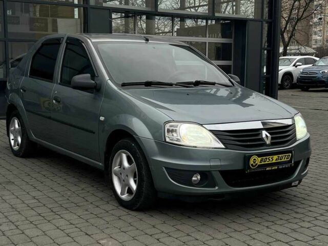 Серый Рено Логан, объемом двигателя 1.4 л и пробегом 196 тыс. км за 4500 $, фото 1 на Automoto.ua