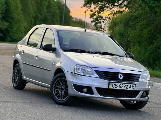 Сірий Рено Логан, об'ємом двигуна 1.4 л та пробігом 193 тис. км за 3850 $, фото 1 на Automoto.ua