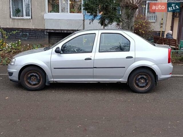 Серый Рено Логан, объемом двигателя 1.39 л и пробегом 54 тыс. км за 6500 $, фото 1 на Automoto.ua