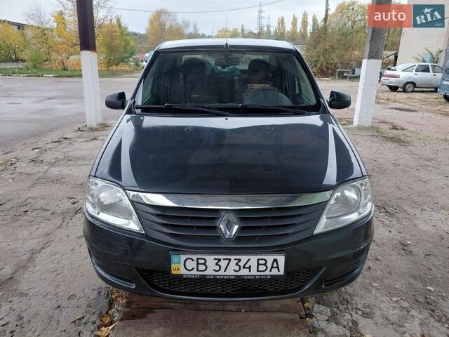 Серый Рено Логан, объемом двигателя 1.4 л и пробегом 228 тыс. км за 4500 $, фото 1 на Automoto.ua