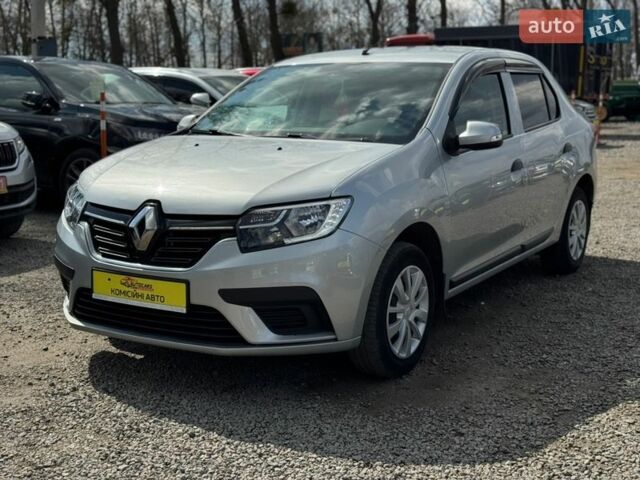 Серый Рено Логан, объемом двигателя 0.9 л и пробегом 69 тыс. км за 6900 $, фото 1 на Automoto.ua