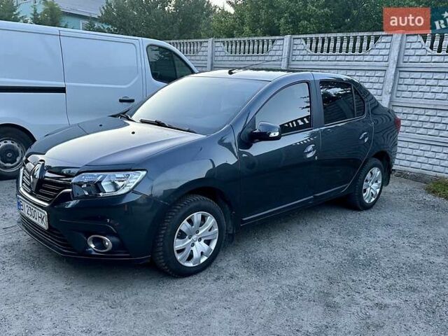 Серый Рено Логан, объемом двигателя 1.46 л и пробегом 33 тыс. км за 9500 $, фото 1 на Automoto.ua