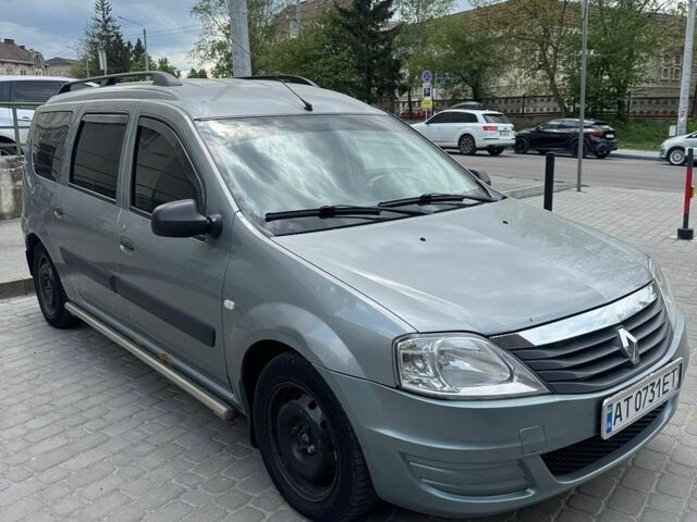 Серый Рено Логан, объемом двигателя 1.6 л и пробегом 177 тыс. км за 3900 $, фото 1 на Automoto.ua