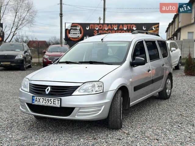Серый Рено Логан, объемом двигателя 1.6 л и пробегом 185 тыс. км за 4850 $, фото 1 на Automoto.ua