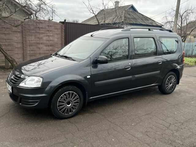 Серый Рено Логан, объемом двигателя 1.6 л и пробегом 93 тыс. км за 6200 $, фото 1 на Automoto.ua