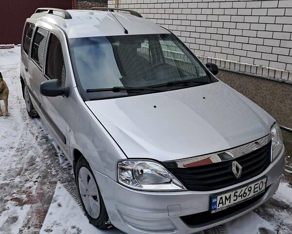 Серый Рено Логан, объемом двигателя 1.46 л и пробегом 282 тыс. км за 5450 $, фото 1 на Automoto.ua