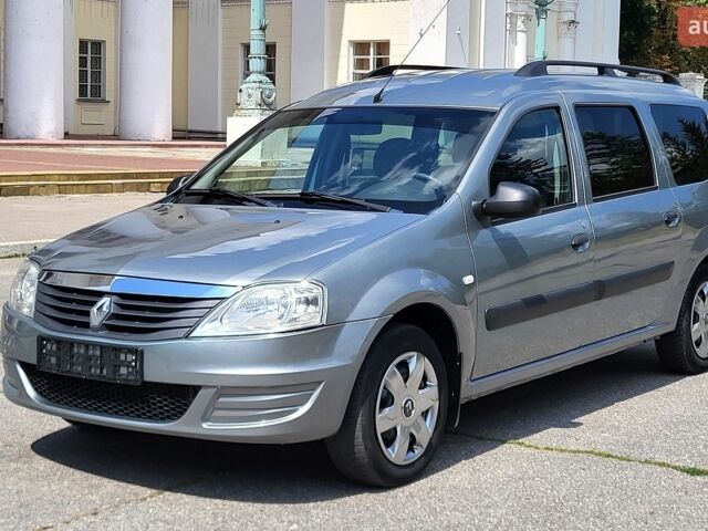 Серый Рено Логан, объемом двигателя 1.6 л и пробегом 87 тыс. км за 6400 $, фото 1 на Automoto.ua