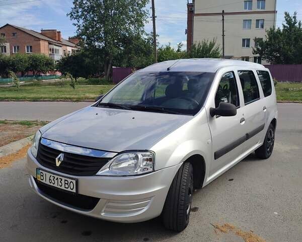 Серый Рено Логан, объемом двигателя 1.46 л и пробегом 167 тыс. км за 6200 $, фото 1 на Automoto.ua