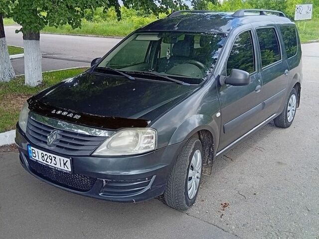 Серый Рено Логан, объемом двигателя 1.46 л и пробегом 250 тыс. км за 4500 $, фото 1 на Automoto.ua