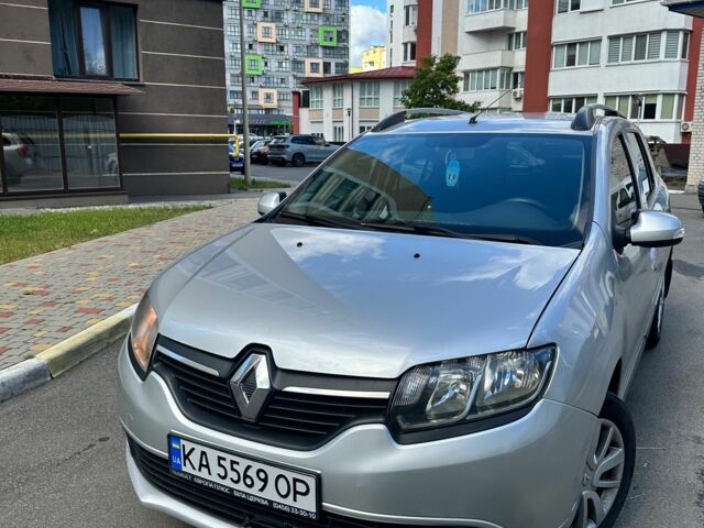 Серый Рено Логан, объемом двигателя 0.9 л и пробегом 155 тыс. км за 6900 $, фото 1 на Automoto.ua