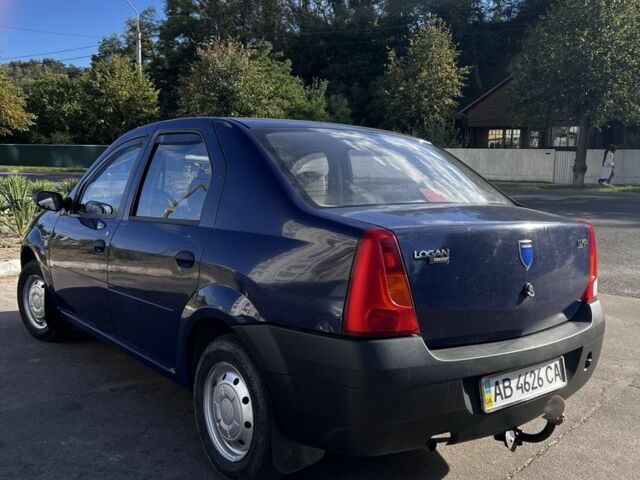 Рено Логан 2007 в Каневе на Automoto.ua Синий Рено Логан, объемом двигателя 1.4 л и пробегом 245 тыс. км за 2700 $, фото 1 на Automoto.ua