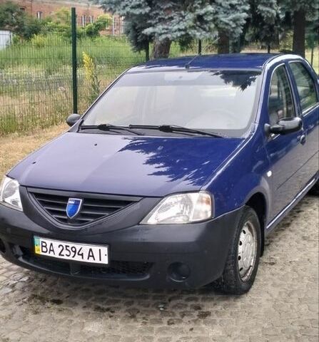 Синий Рено Логан, объемом двигателя 0 л и пробегом 145 тыс. км за 4300 $, фото 1 на Automoto.ua