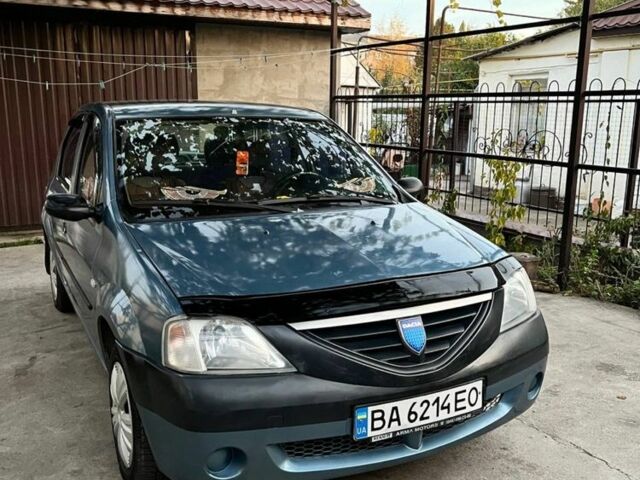 Синий Рено Логан, объемом двигателя 1.6 л и пробегом 340 тыс. км за 3400 $, фото 1 на Automoto.ua