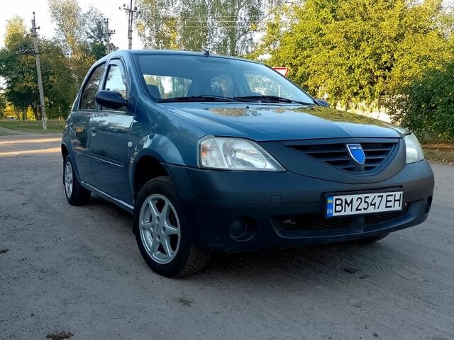 Синий Рено Логан, объемом двигателя 1.4 л и пробегом 270 тыс. км за 2950 $, фото 1 на Automoto.ua