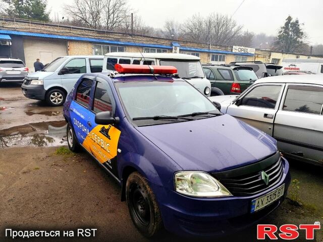 Синий Рено Логан, объемом двигателя 1.4 л и пробегом 185 тыс. км за 1000 $, фото 1 на Automoto.ua