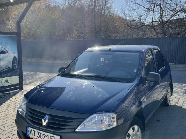Синий Рено Логан, объемом двигателя 1.39 л и пробегом 75 тыс. км за 5100 $, фото 1 на Automoto.ua