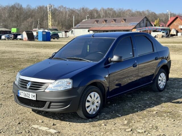 Синій Рено Логан, об'ємом двигуна 1.4 л та пробігом 162 тис. км за 4250 $, фото 1 на Automoto.ua