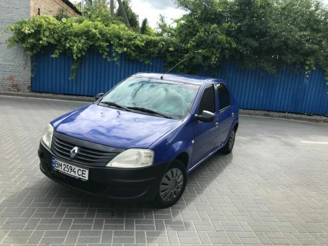 Синий Рено Логан, объемом двигателя 1.4 л и пробегом 259 тыс. км за 1999 $, фото 1 на Automoto.ua