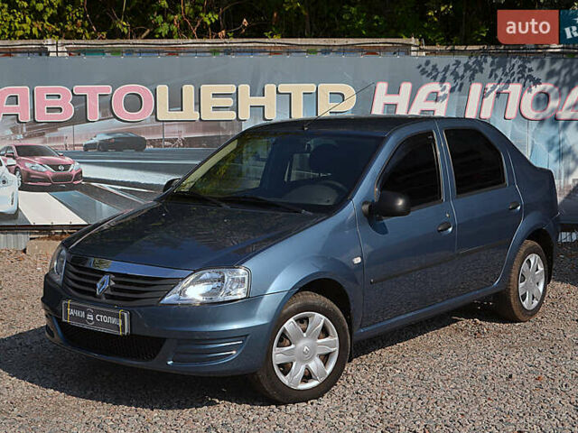 Синій Рено Логан, об'ємом двигуна 1.4 л та пробігом 51 тис. км за 5200 $, фото 1 на Automoto.ua