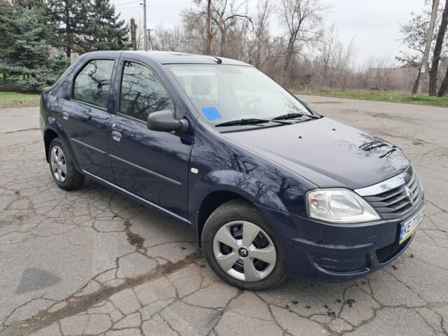 Синий Рено Логан, объемом двигателя 1.4 л и пробегом 148 тыс. км за 4999 $, фото 1 на Automoto.ua