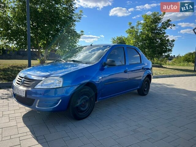 Синий Рено Логан, объемом двигателя 1.39 л и пробегом 169 тыс. км за 3900 $, фото 1 на Automoto.ua