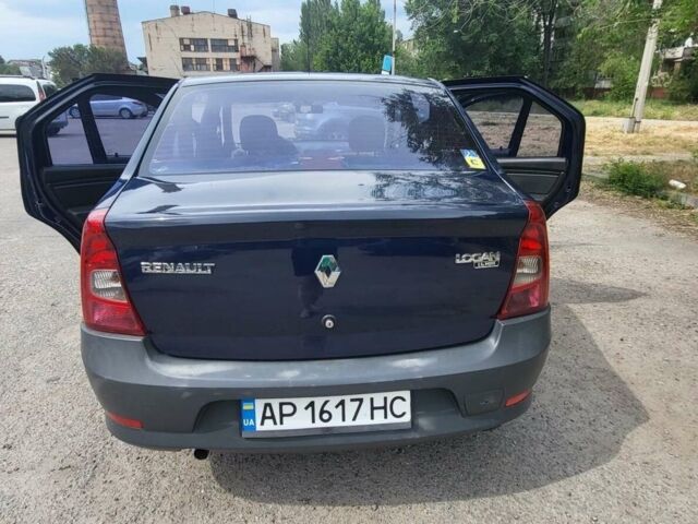 Синий Рено Логан, объемом двигателя 1.4 л и пробегом 254 тыс. км за 3600 $, фото 1 на Automoto.ua