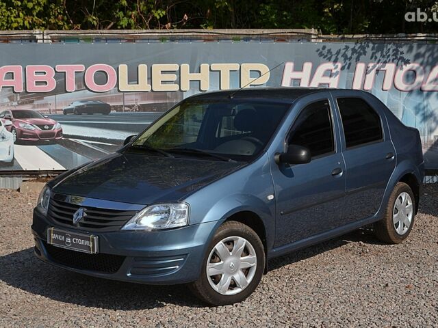 Синий Рено Логан, объемом двигателя 1.4 л и пробегом 51 тыс. км за 5200 $, фото 1 на Automoto.ua