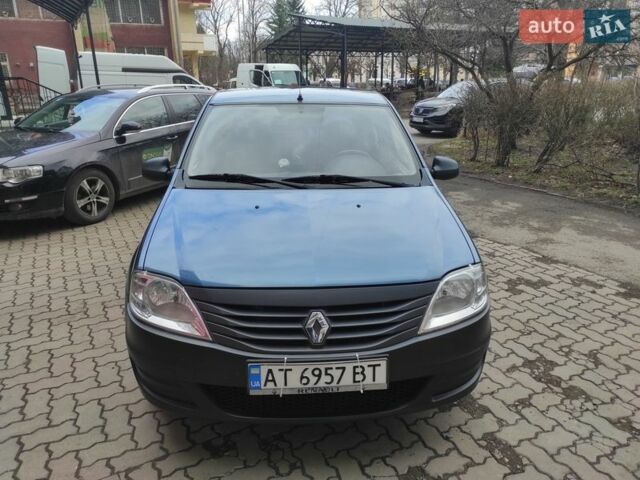 Синий Рено Логан, объемом двигателя 1.39 л и пробегом 170 тыс. км за 3700 $, фото 1 на Automoto.ua