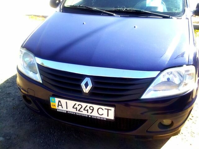 Синій Рено Логан, об'ємом двигуна 1.4 л та пробігом 181 тис. км за 4250 $, фото 1 на Automoto.ua
