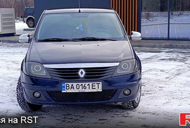 Синий Рено Логан, объемом двигателя 1.4 л и пробегом 18600 тыс. км за 4600 $, фото 1 на Automoto.ua