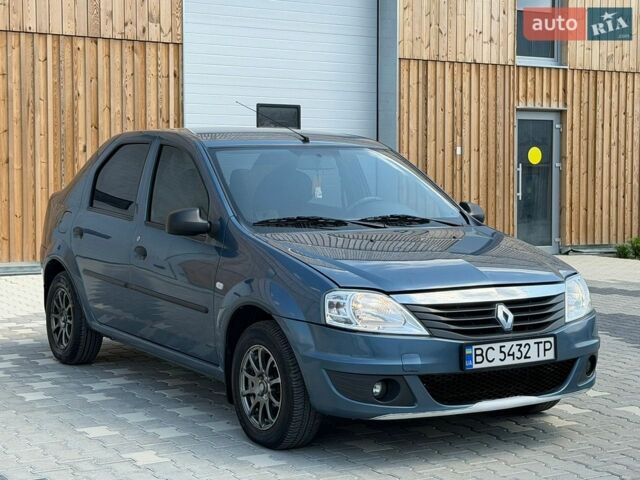 Синий Рено Логан, объемом двигателя 1.39 л и пробегом 140 тыс. км за 4990 $, фото 1 на Automoto.ua