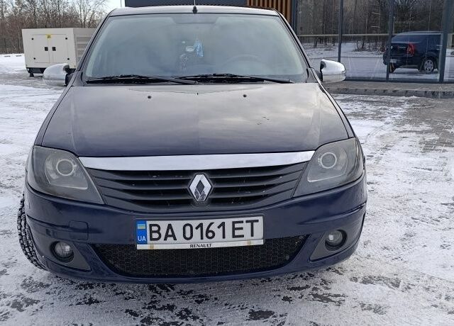Синий Рено Логан, объемом двигателя 0 л и пробегом 186 тыс. км за 4600 $, фото 1 на Automoto.ua